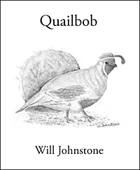 'Quailbob, Original Poetry by Will Johnstone.'